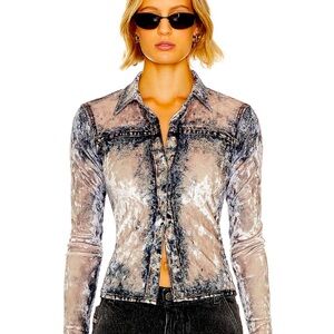 Diesle stretch blouse m new